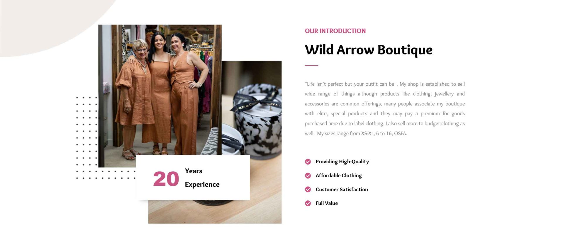 Wild Arrow Boutique Go Digital